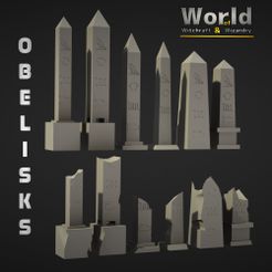 3CE8017D-CE05-4063-8421-D345B43CED2A.jpeg 12 Obelisks Set
