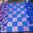 Untitled-design-5.png Patterned Chess Set (Ruby-Sapphire)