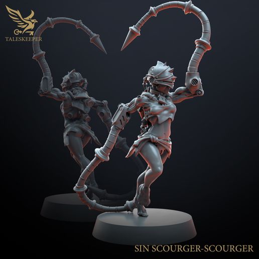 🔨 SIN SCOURGERS・ 3D File for 3D printing・Cults