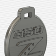Nissan-350Z-1.png Pendant porte clé Nissan 350Z / Nissan 350Z Key ring ornament