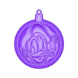Esfera Donald.stl Christmas Mischief: Disney's Donald Style Sphere