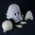 MunnyHalloween_GhostS75_Cleaned_DrapeFD_16_1b1.jpg Munny Combo | Halloween Ghost | Articulated Artoy Figurine