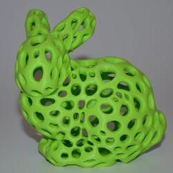 Stanford Bunny - Voronoi Style