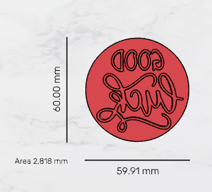 good luck stamp