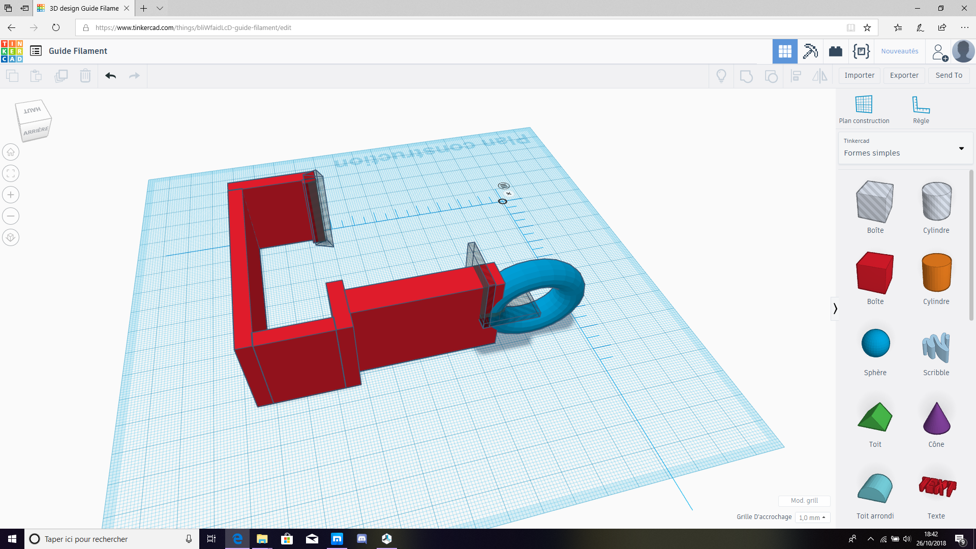 Download STL file Anet Filament Guide A8 • 3D printable design ・ Cults