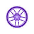 1 64  AL307_002.stl FORGELINE AL307 WHEEL 3D PRINT MODEL