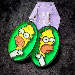 homero.jpg 3D file Homer simpson grass・Model to download and 3D print