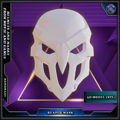 Overwatch-2-Reaper-mask-001-CRFactory-STL.jpg Reaper mask (Overwatch 2)