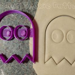 pacman ghost.JPG STL-Datei Pacman Ghost Cookie Cutter・Design zum Herunterladen und 3D-Drucken
