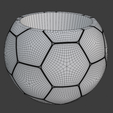 BlendFaces.PNG Fichier 3D Mini pot de cactus Soccer Ball ikea・Design pour imprimante 3D à télécharger