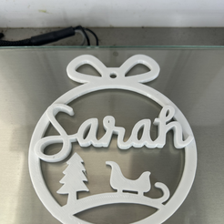 Joyeux noël, décoration Noël, sapin, Sarah