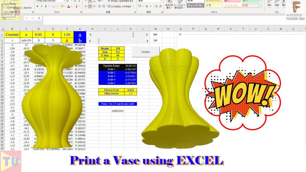 Télécharger fichier GCODE gratuit Imprimer directement un vase • Plan à ...