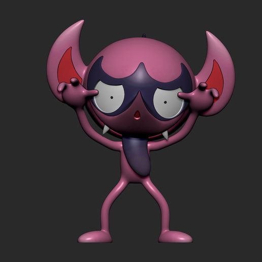 🐉 Pokemon - Impidimp with 2 poses・ STL File for ・Cults