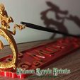 m2.jpg Disney Mushu Mulan Chopstick Holder / Incense Burner