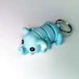 IMG_20240730_205634.jpg Cute Flexi Pets Elephant (Keychain & Magnet)🐘🍃