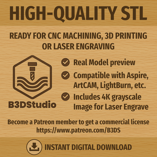 05-Info.png Praying Angel Relief High Detail 3D Model: CNC Laser & 3D Print STL File + 4K TIF Grayscale Image