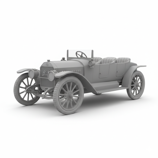 Itala 35/45 HP van STL, modern hypercar STL, supercar STL, jeep style STL, German sports car STL, FDM friendly car STL, car figurine STL, 4x4 STL, hot rod STL, luxury car STL, off road truck STL, Le Mans car STL, limousine STL, widebody car STL, snap fit