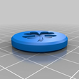ee9929341437137ae6a19b3d1521beca.png Free STL file Shamrock 4-leaf clover coin or pendant・3D print design to download