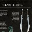 EltarielCosplay.jpg Eltariel LOTR - Elf Dagger and scabbard
