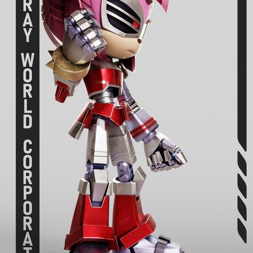 🌹 Rusty Rose | Sonic The Hedgehog.・ 3D File for 3D printing・Cults