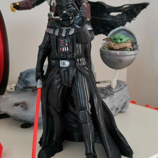 Star Wars - Darth Vader - 30 cm tall - 3D model önizlemesi
