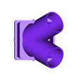 TwinSocket_V1.1.stl Free STL file Twin-Filter Socket for Corona-Mask・3D printer design to download