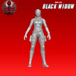 1.jpg Fichier 3D Black Widow Marvel・Design à télécharger et à imprimer en 3D, TheBeheritdigitalstore3d
