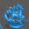 Screenshot-135.png Ponyta and Rapidash pokemon 3D print model