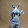 v4.jpg Archivo 3D Hombre lobo con cuernos・Diseño de impresora 3D para descargar