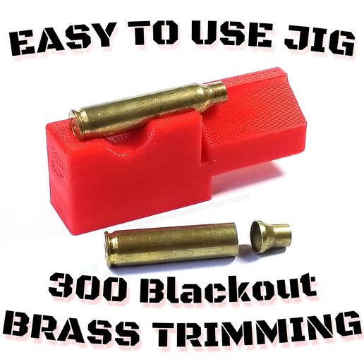 ELPD 24 GA To 577 Snider Trimming Jig – 2" Chop Saw Brass Case Tooling