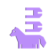 animal_polar_fox.stl Free STL file Simple Animals - Polar Series・3D printing idea to download