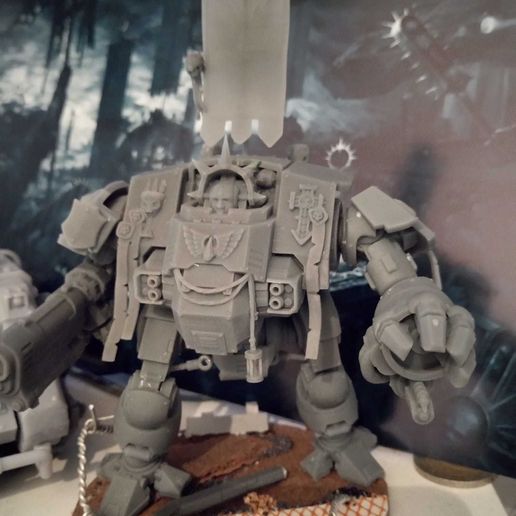 Bloody Space Jarhead Redemptor Torso 3D model