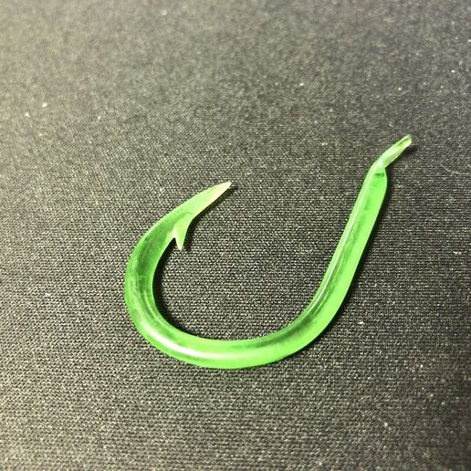 Download free STL file Fishing hook • 3D printer design ・ Cults