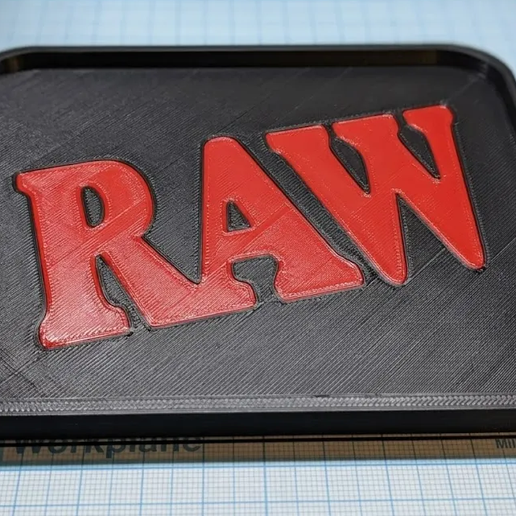 RAW Themed Rolling Tray (No AMS Required)