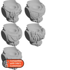 folder.jpg Бесплатный 3D файл Космические солдаты - собачьи торсы для кастомайзера・Модель 3D-принтера для скачивания