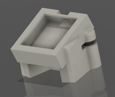 Rajawali Krakatoa GPS Antenna Mount Bumper Landing Skid - 3D model önizlemesi