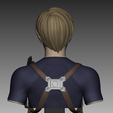 LEON-6.png leon S kennedy Residual Evil bust