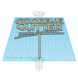 Topper-Funny-01-GoodbyeQ-P@2x.png Funny - Goodbye quitter - Cake Topper
