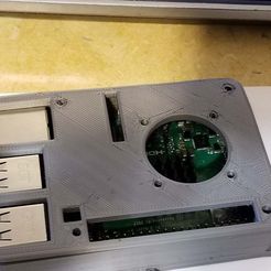 20180424_080404.jpg Archivo STL gratis ANet A8 - Frambuesa Pi 3 B y B más montaje de pantalla trasera・Plan de impresión en 3D para descargar