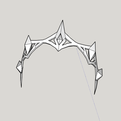 crown.png STL-Datei Rosarienkrone・Design zum Herunterladen und 3D-Drucken