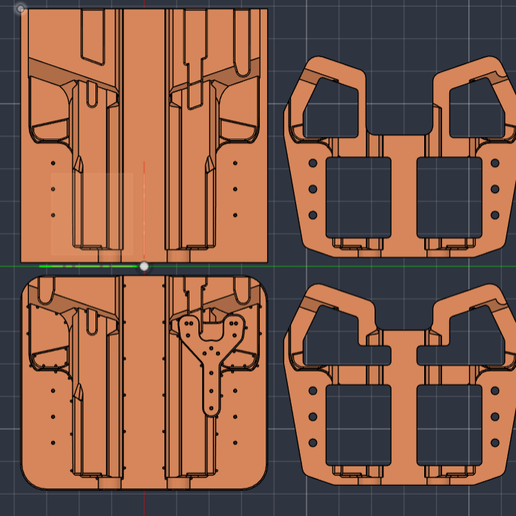 CZ shadow 2 holster mold