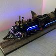 1.jpg Back to the Future Jules Verne Time Train with lights and smoke