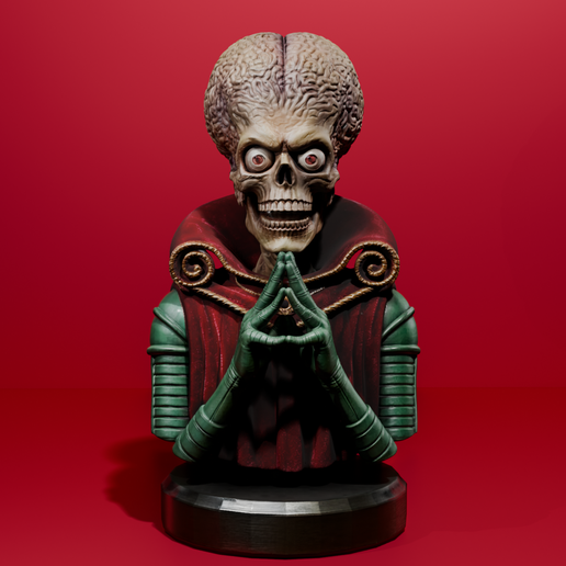 mars attack bust figure