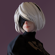 2b_face.png Nier:Automata 2B figurine