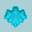 h4.png Halloween Molding A04 Ghost - Chocolate Silicone Mold