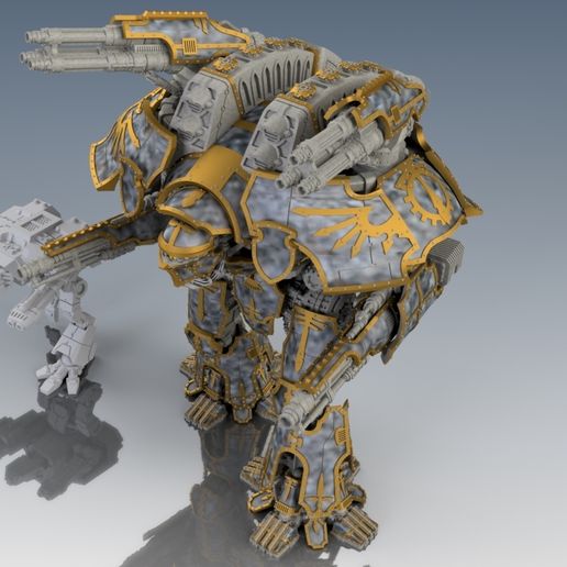 render4.jpg STL-Datei 4. Planet Battleduke Vorolympischer Gott・Modell für 3D-Drucker zum Herunterladen, Stroganoff
