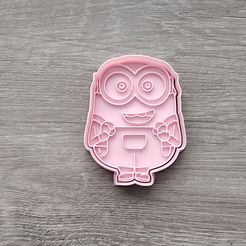 IMG_20230530_110113734.jpg STL file Cookie Cutter Cookie Cutter Minions・3D print object to download