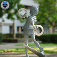Mio_L_3.png Mio -Xenoblade 3 Game Figurine for 3D Printing