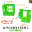 Gerpc-Mark-5-HD-GH11-Mini-Mount-3.jpg GEPRC MARK5 HD / MARK5 Gopro Hero 11 Mini Mount 20 Degree