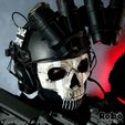 GHOST MASK MW2 SIMON RILEY - CALL OF DUTY - MODERN WARFARE - 3 - WARZONE - COSPLAY